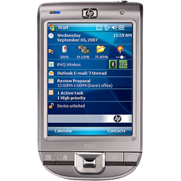 cell, hp ipaq 111, mobile, phone, windows mobile 
